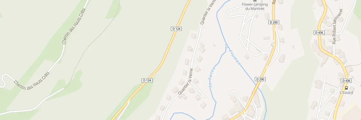 Plan du 18 Qua la Verne à Villard-Saint-Sauveur