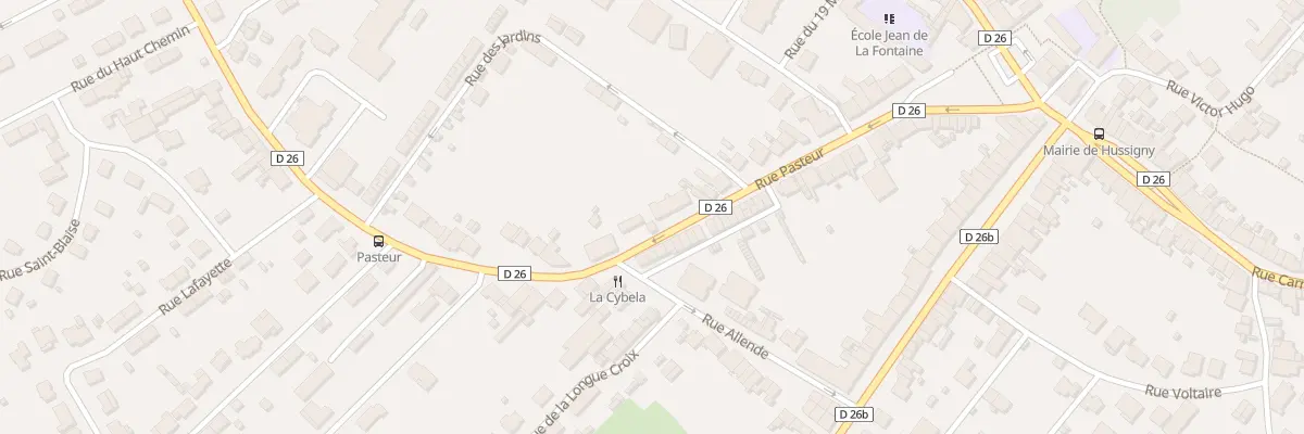 Plan du 24 Rue Pasteur à Hussigny-Godbrange