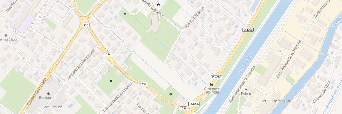 Plan du 360C Le Logisson à Villeneuve