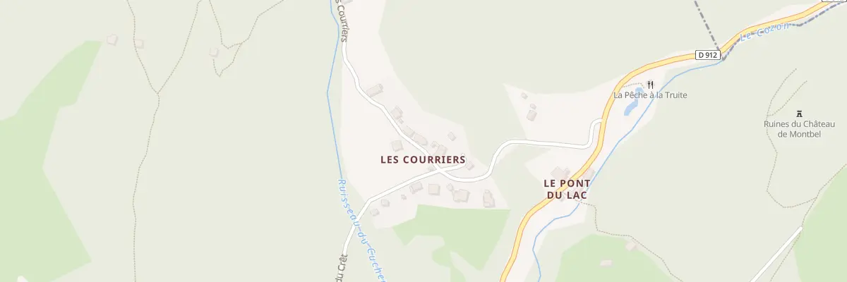 Plan du 278 Rte des Courriers à Saint-Pierre-d’Entremont