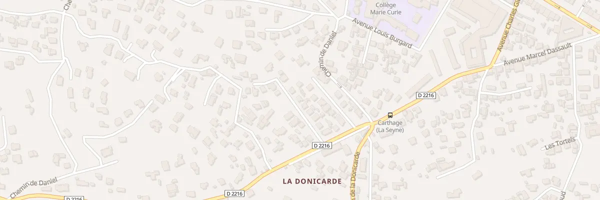 Plan du 10 Bd Augustin Vidal à La Seyne-sur-Mer