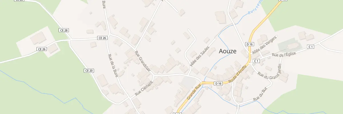 Plan du 12 Rue Granclair à Aouze