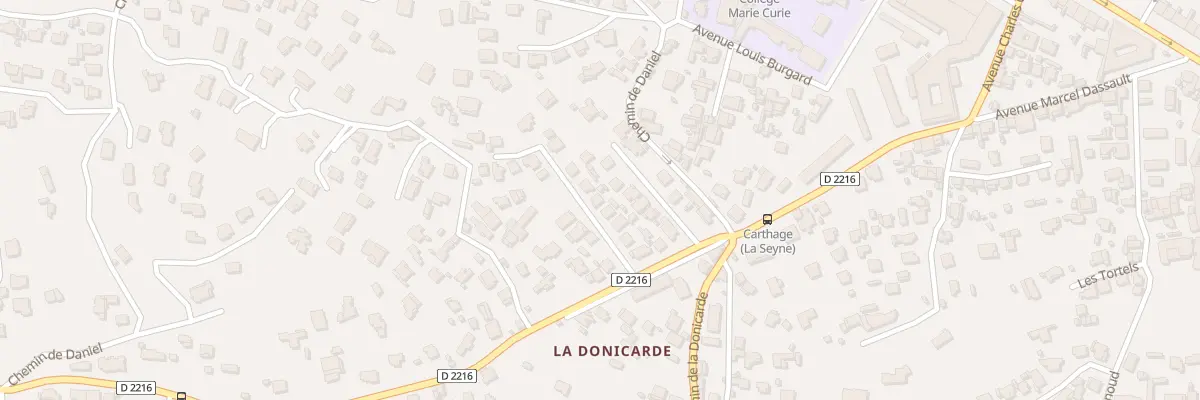 Plan du 8 Bd Augustin Vidal à La Seyne-sur-Mer