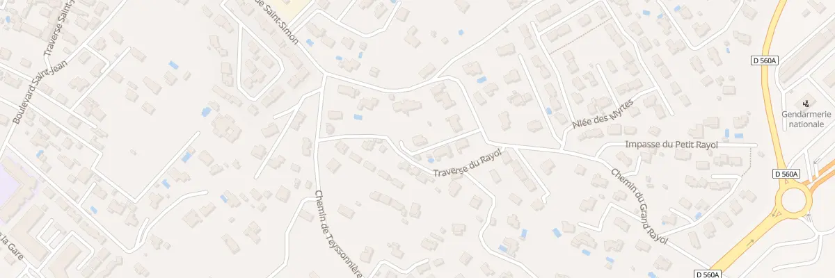 Plan du 226 Che du Grand Rayol à Saint-Maximin-la-Sainte-Baume