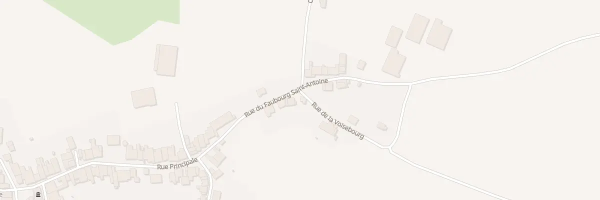 Plan du 2 Rue de la Voisebourg à Enfonvelle