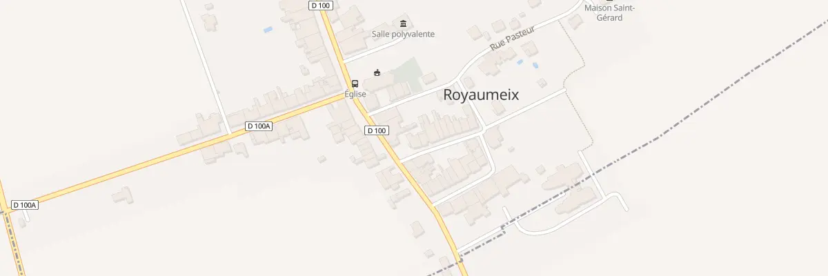 Plan du 1 Rue Edison à Royaumeix