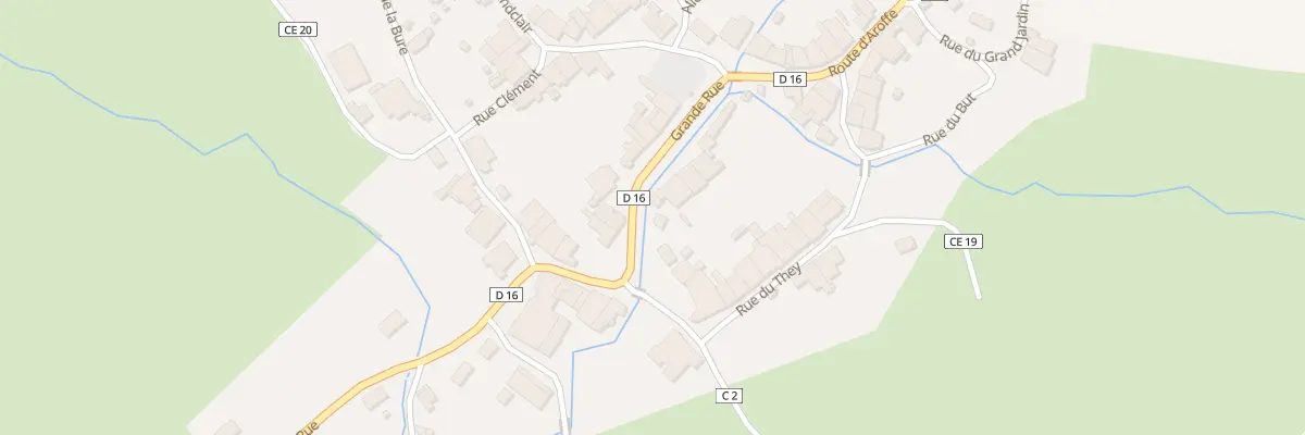 Plan du 97 Grande Rue à Aouze
