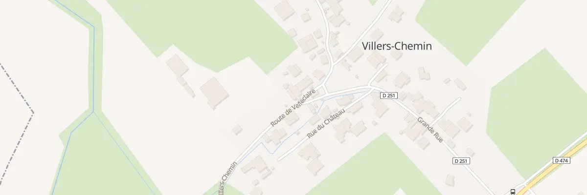 Plan du 4 Rte de Velleclaire à Villers-Chemin-et-Mont-lès-Étrelles