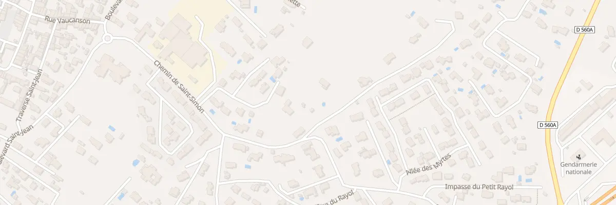 Plan du 43 Che du Grand Rayol à Saint-Maximin-la-Sainte-Baume