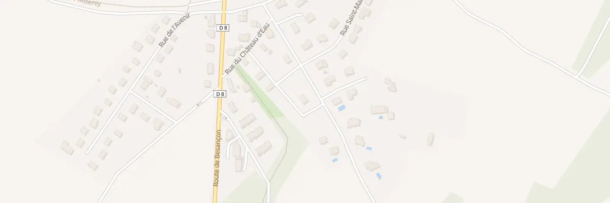 Plan du 10 Rue des Diligences à Émagny