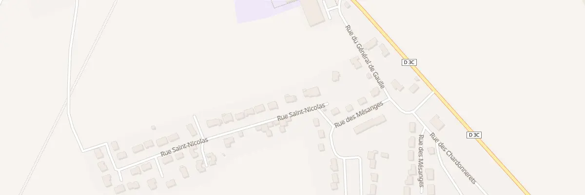 Plan du 4 Rue Saint Nicolas à Thiaucourt-Regniéville