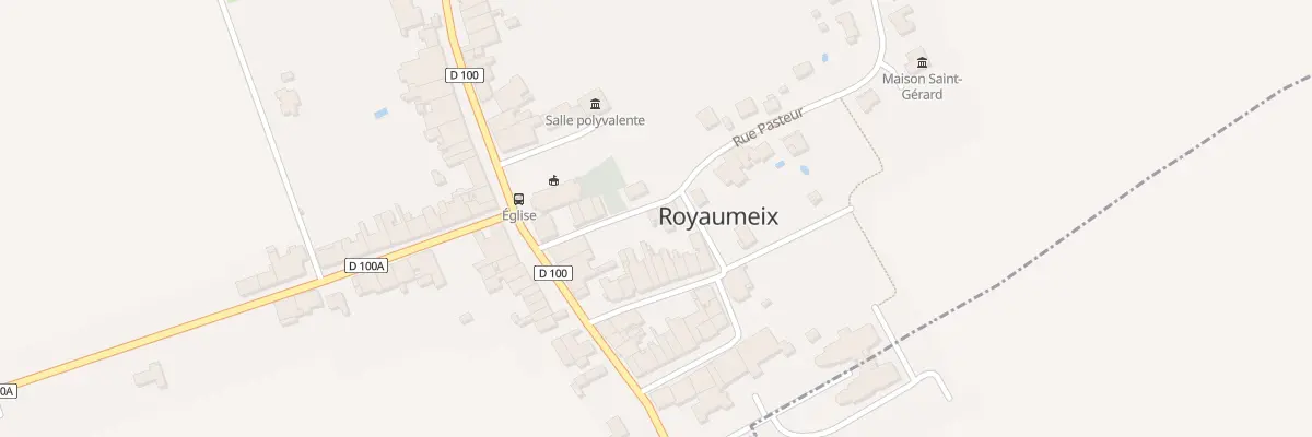 Plan du 2 Rue Pasteur à Royaumeix