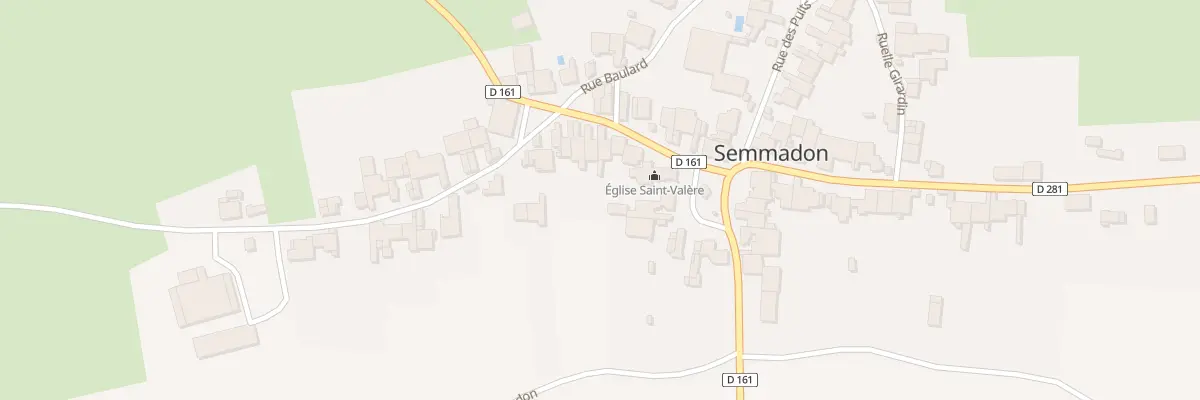 Plan du 5 Rue de l’Eglise à Semmadon