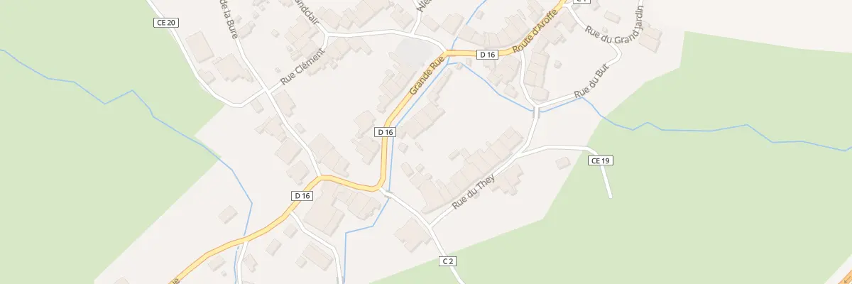 Plan du 77 Grande Rue à Aouze
