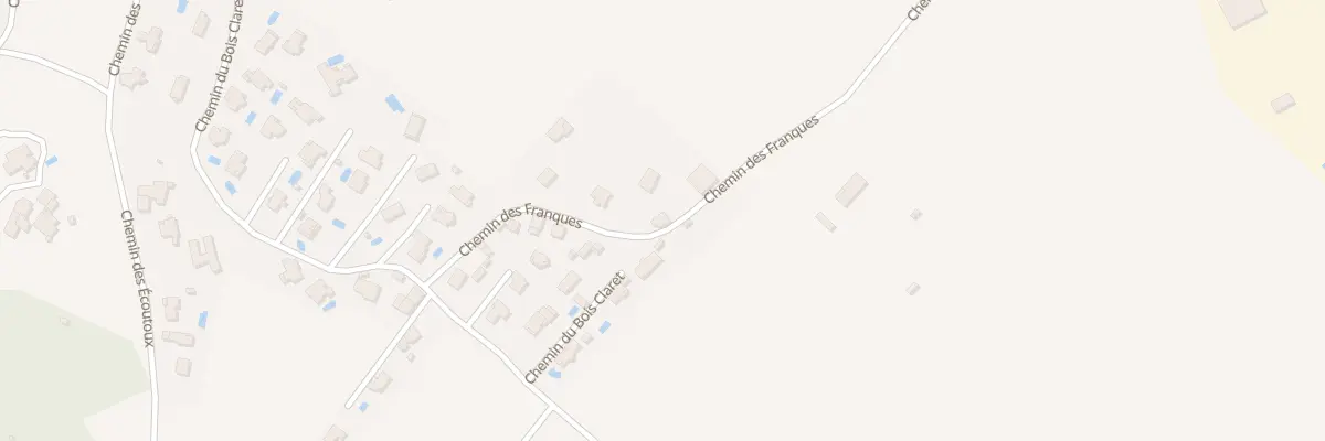 Plan du 5317 Les Franques à Bernin