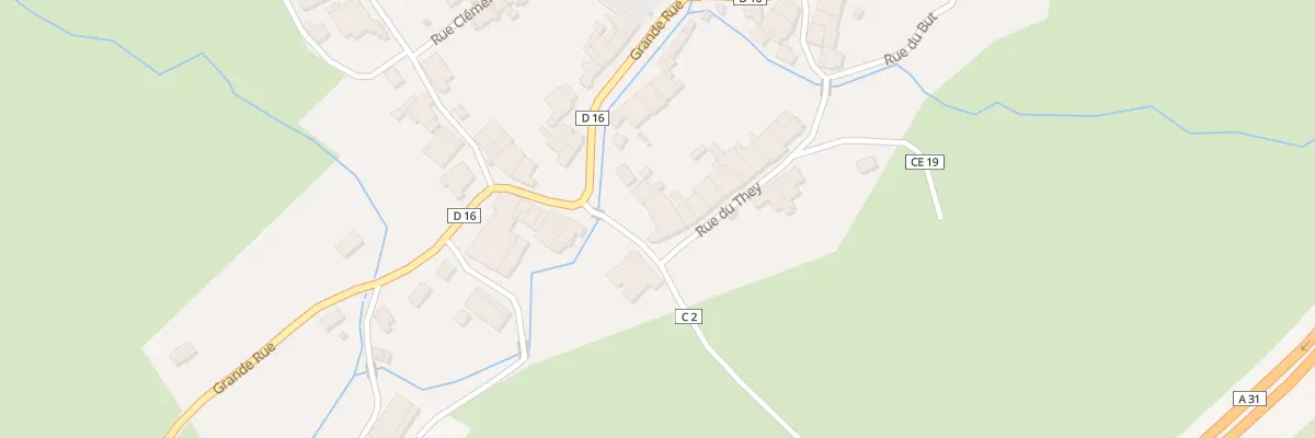 Plan du 71 Rue du They à Aouze