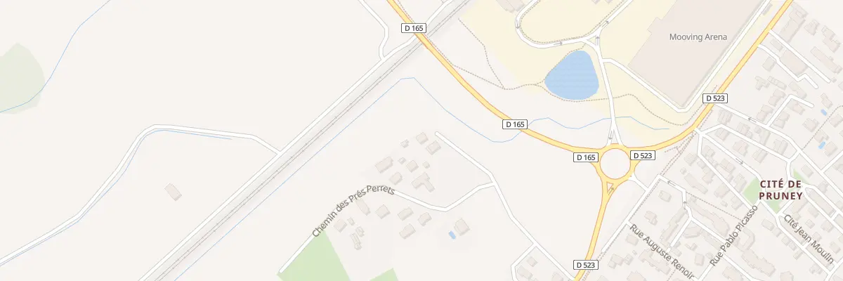 Plan du 153 Che de la Barrière au Versoud
