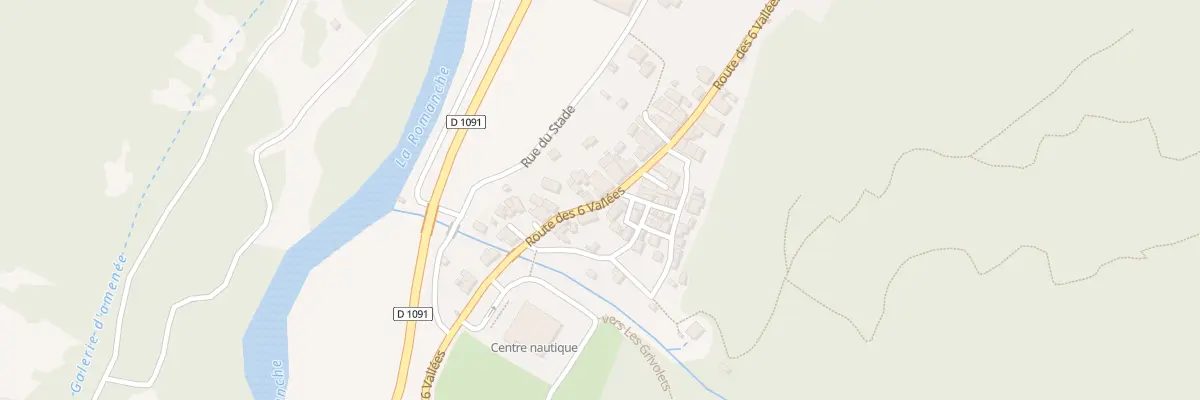 Plan du 10 Rte des Six Vallees à Livet-et-Gavet