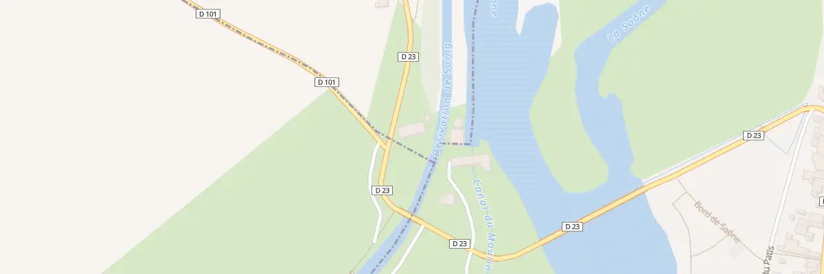 Plan du 5003F Port de Soing à Fédry