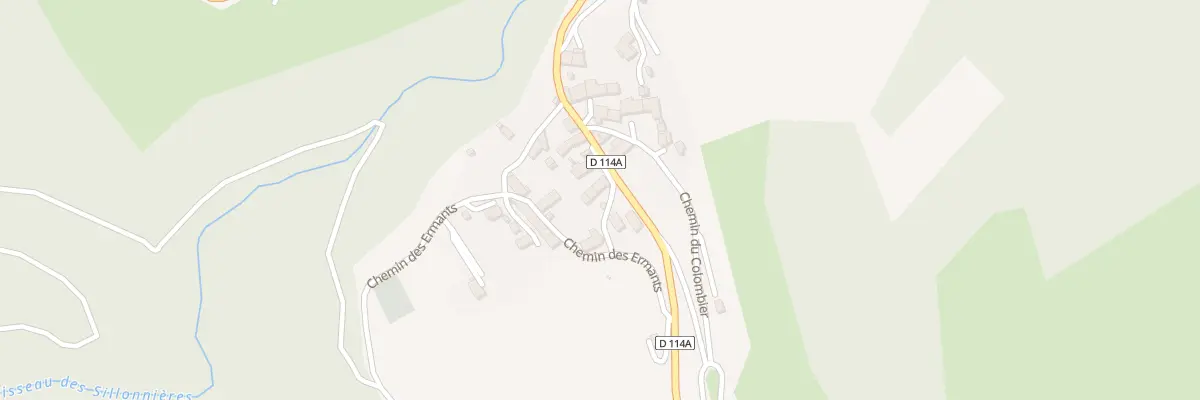Plan du 50 Chem de l’Eglise à Oris-en-Rattier