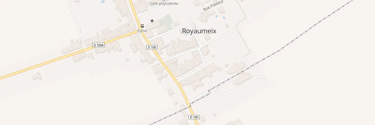 Plan du 7 Rue de Lantivy à Royaumeix