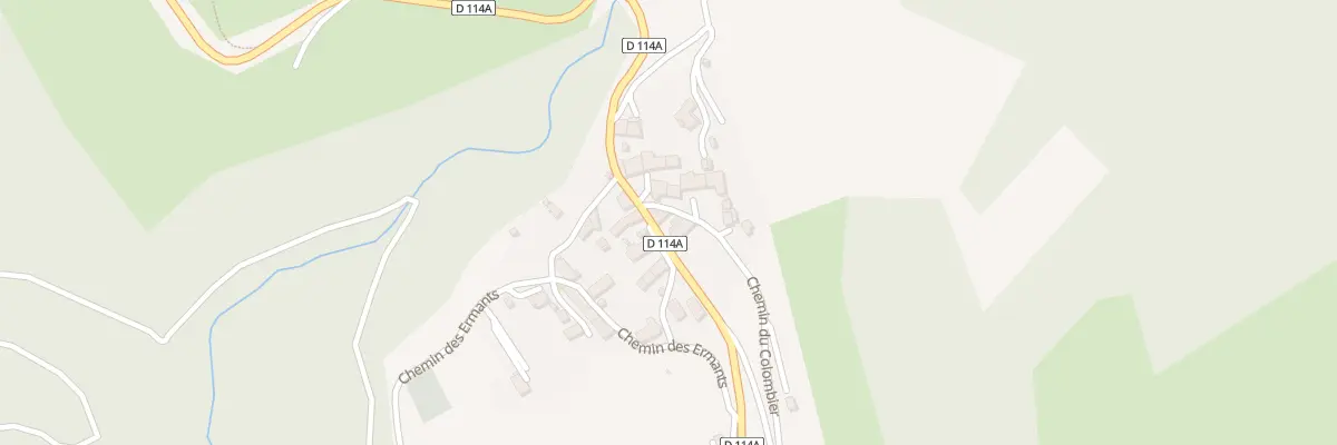 Plan du 5024 La Ville à Oris-en-Rattier