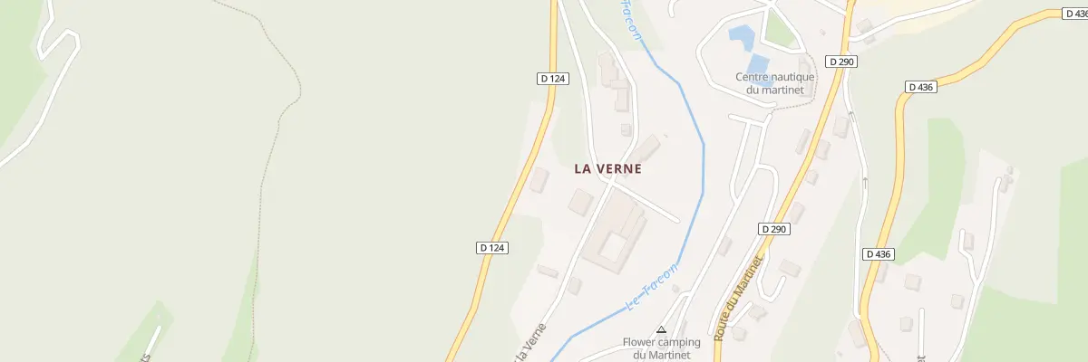 Plan du 1 Qua la Verne à Villard-Saint-Sauveur