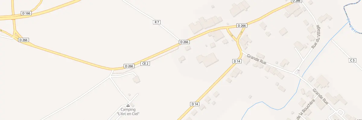 Plan du 509 Rue de la Halle à La Neuveville-sous-Châtenois