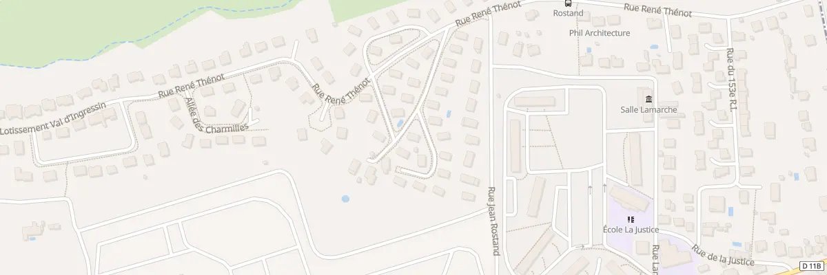 Plan du 204 Rue Jean Moulin à Écrouves