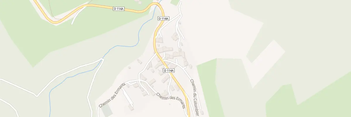 Plan du 42 Mte des Rivoirettes à Oris-en-Rattier
