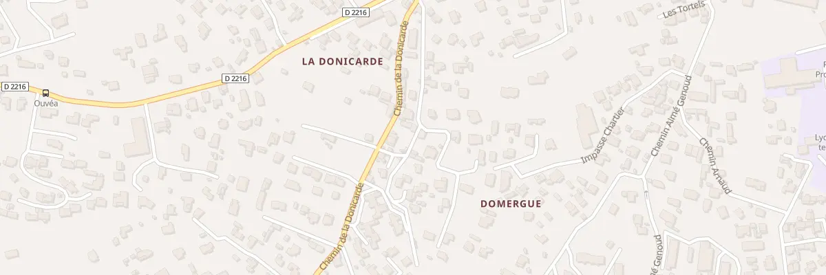 Plan du 161 Cr 138 Donicarde A Domergue à La Seyne-sur-Mer