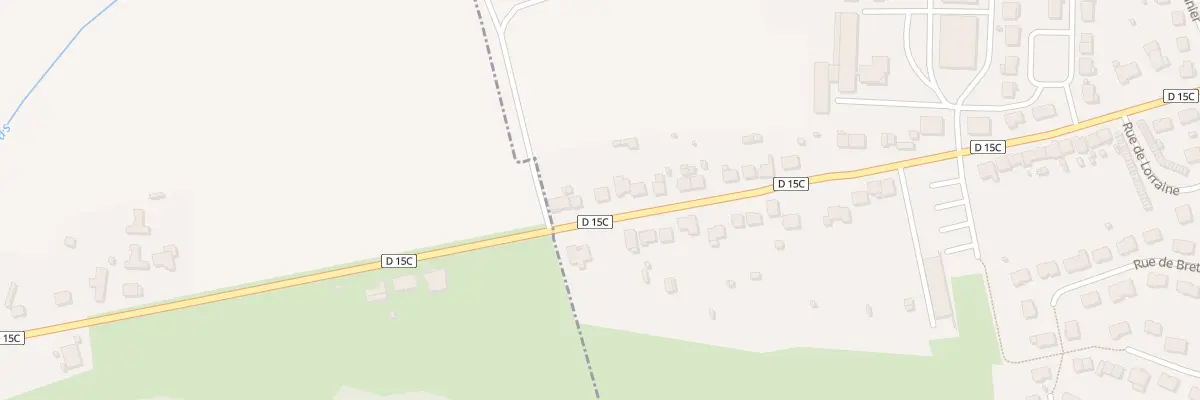 Plan du 52 Rue du Seizieme Bcp à Labry