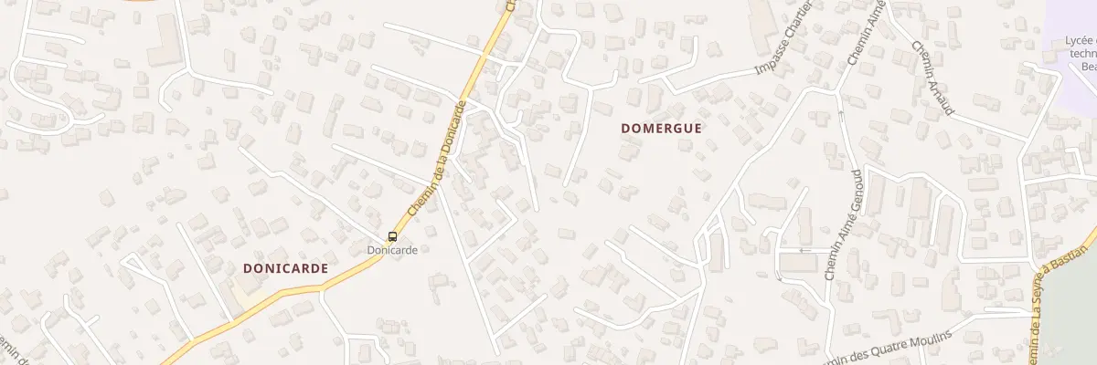 Plan du 164J Cr 138 Donicarde A Domergue à La Seyne-sur-Mer