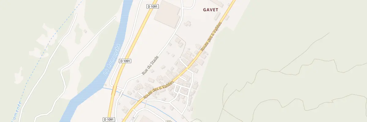 Plan du 29 Rte des Six Vallees à Livet-et-Gavet