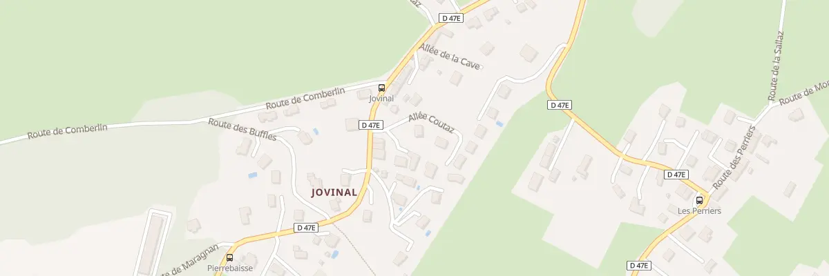 Plan du 64 All Coutaz à Vimines