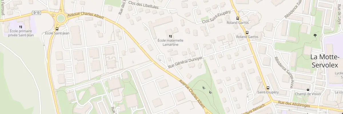 Plan du 226 Rue général dunoyer à La Motte-Servolex