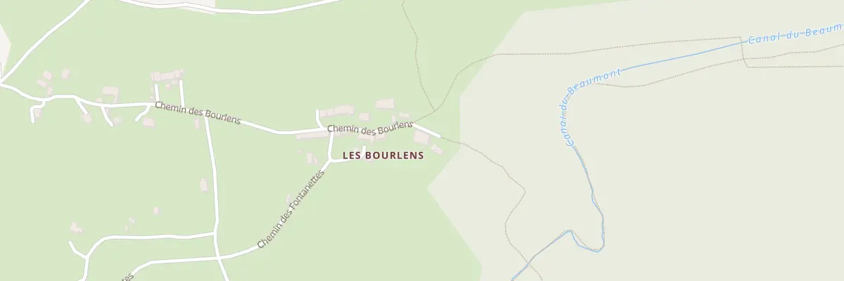 Plan du 514 Che des Bourlens à La Salle-en-Beaumont