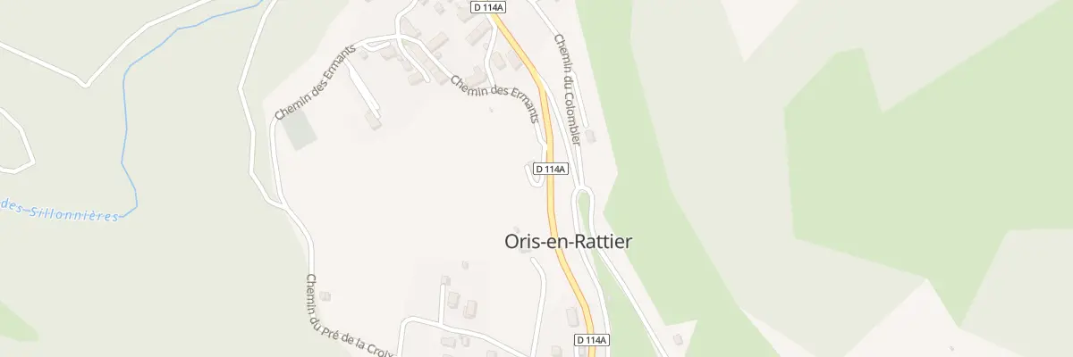 Plan du 62 Rue de la Mairie à Oris-en-Rattier