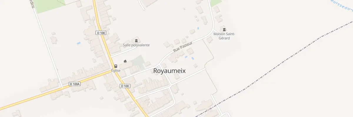 Plan du 10B Rue Pasteur à Royaumeix