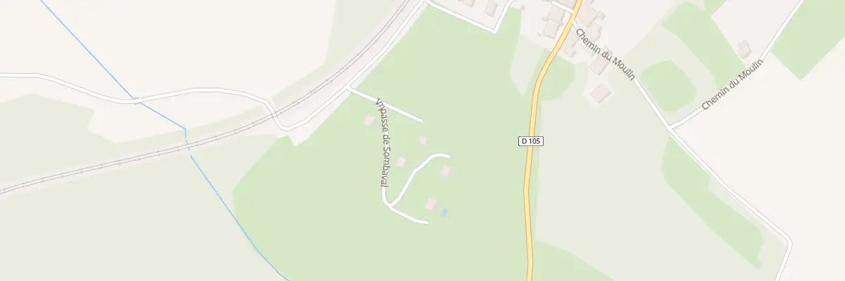 Plan du 5065 Che de Sombaval à Abbans-Dessous
