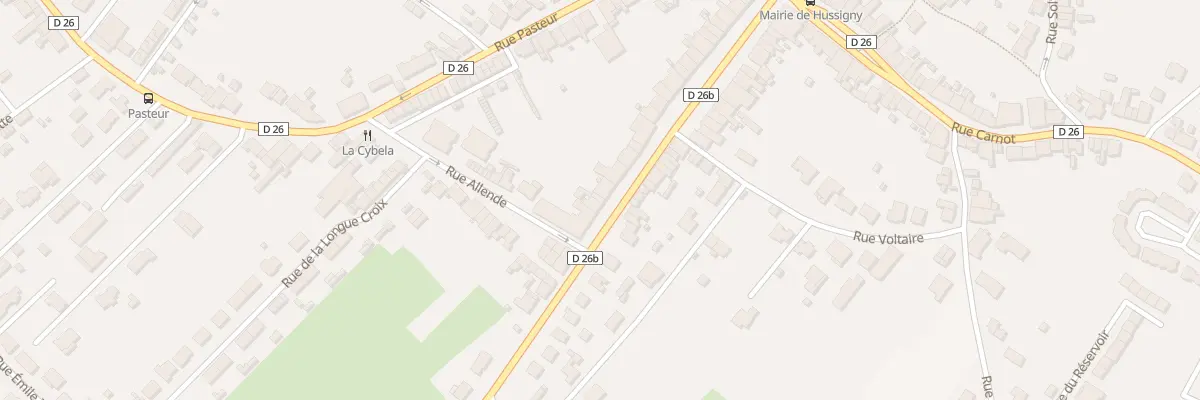 Plan du 40B Rue Gambetta à Hussigny-Godbrange