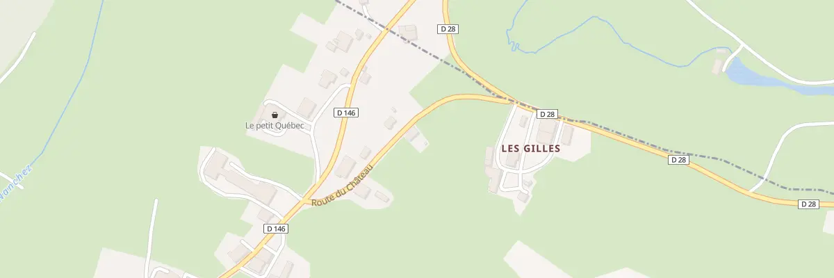Plan du 6 Rte du Chateau à Nanchez