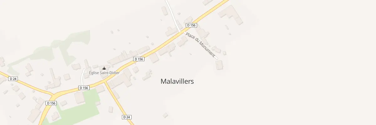 Plan du 8 Rue d’Audun-le-roman à Malavillers
