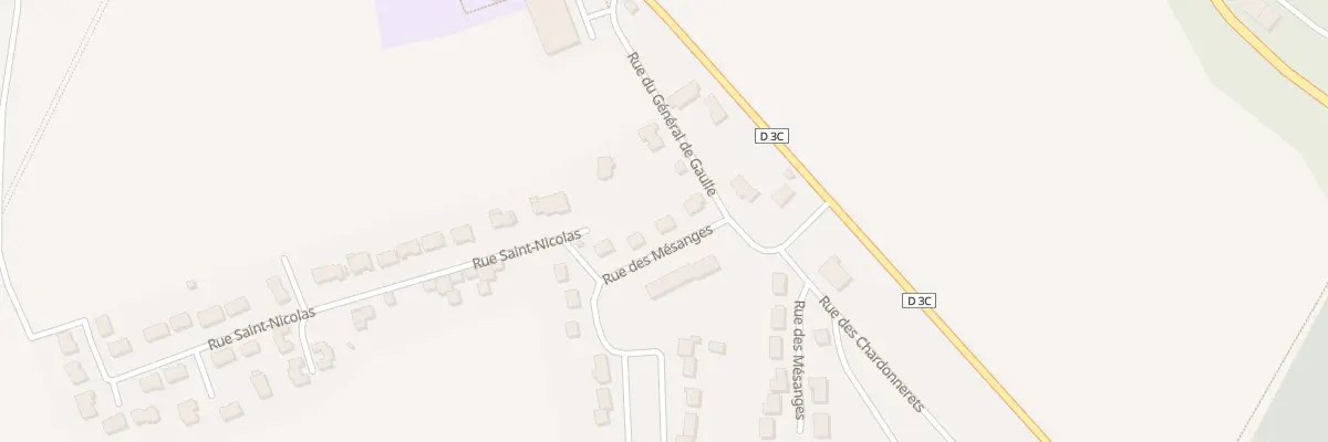 Plan du 3 Rue du Gen de Gaulle à Thiaucourt-Regniéville