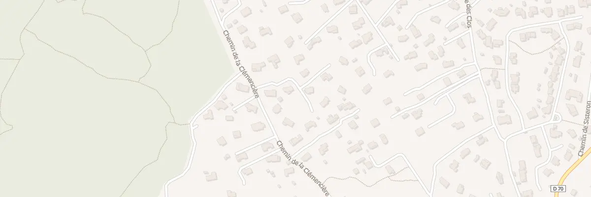 Plan du 5577 Che de la Clémencière à Seillons-Source-d’Argens