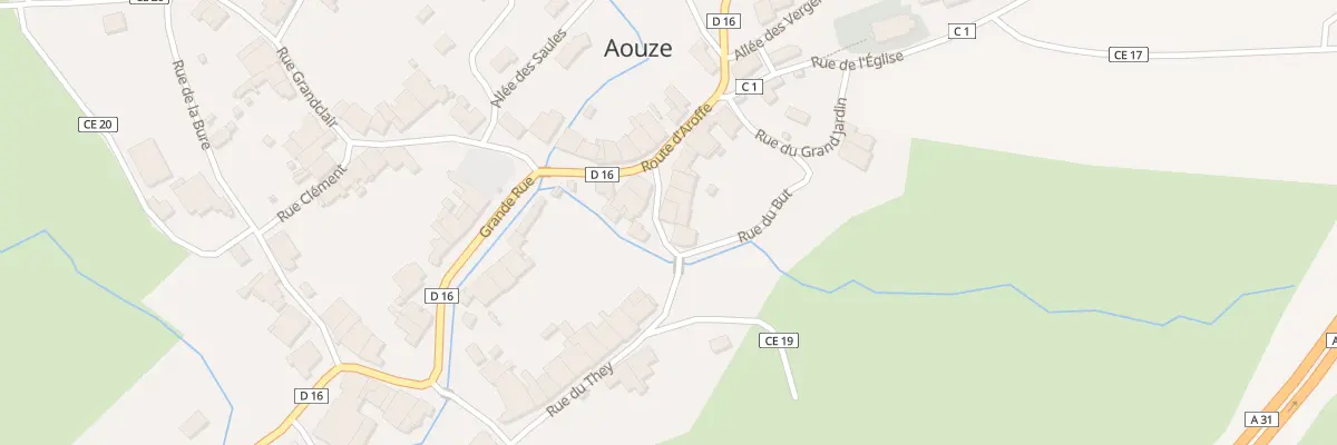 Plan du 254 Rue du They à Aouze