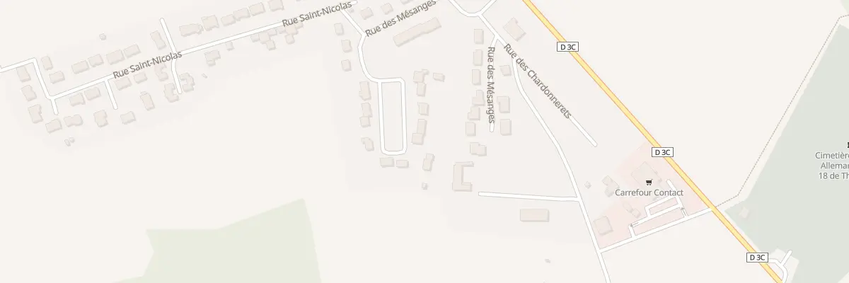 Plan du 16 Les Petites Cotes à Thiaucourt-Regniéville