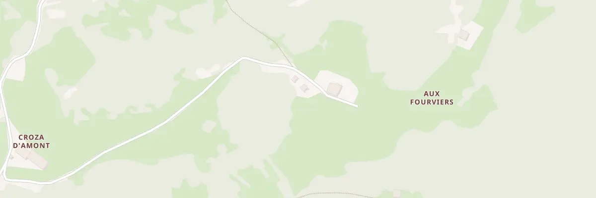 Plan du 5203 Aux Fourviers aux Moussières