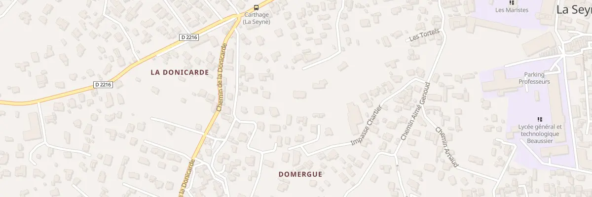 Plan du 153 Che des Eaux à La Seyne-sur-Mer