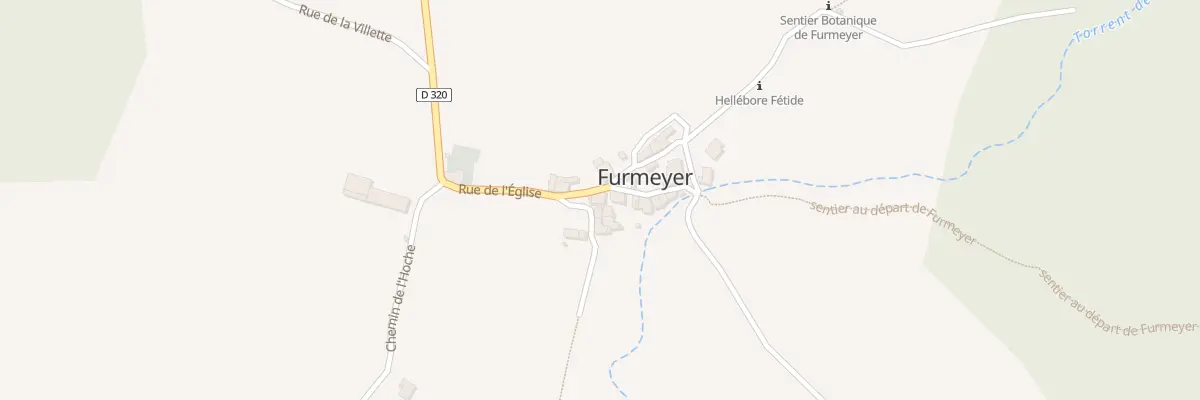 Plan du 5046 Le Village à Furmeyer